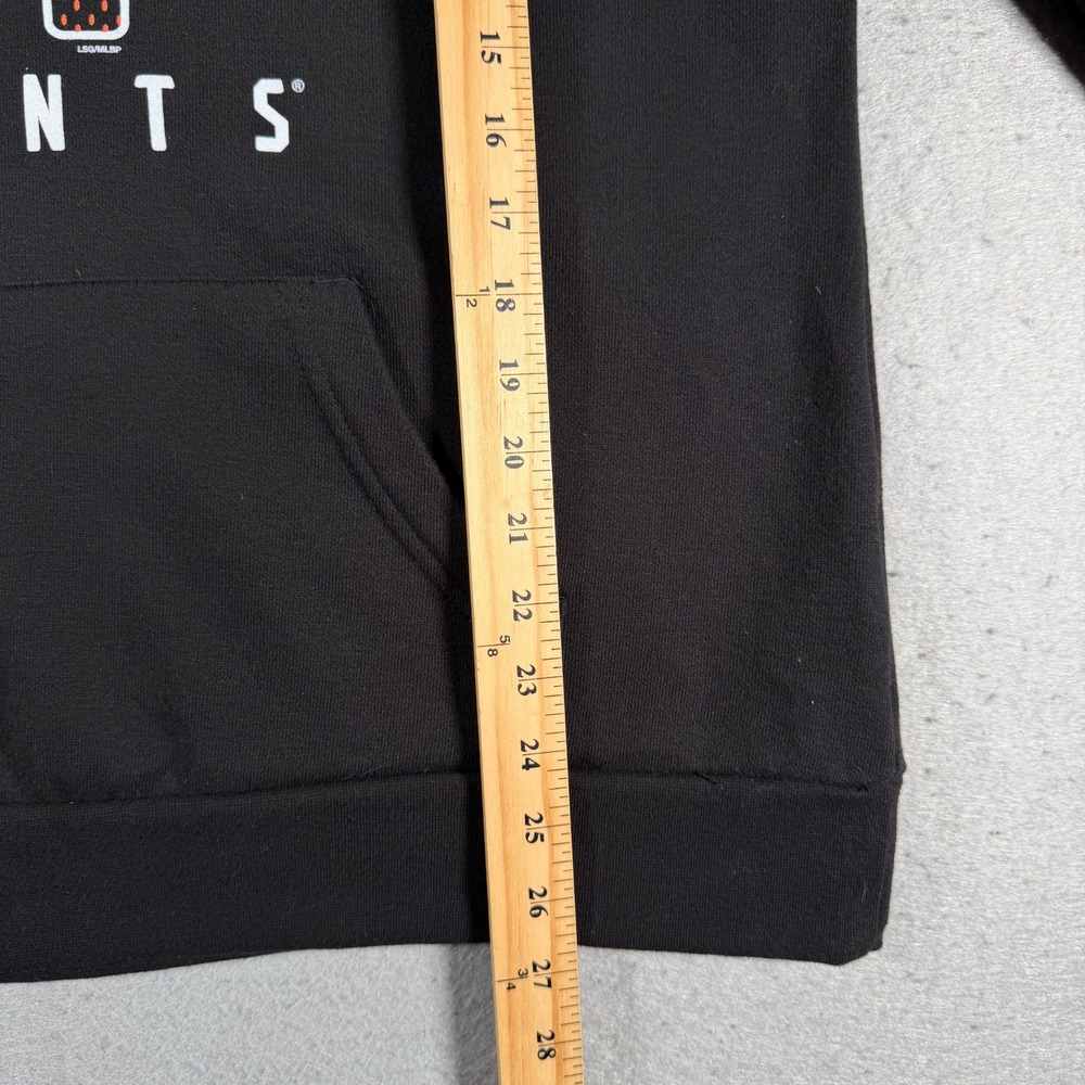 San Francisco SF Giants Black V-Neck Hoodie Sweatshirt Women's Size L/G - Picture 6 of 11